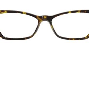 Versace 3275 108 Eyeglasses Women's Dark Havana Full Rim Optical Frame 51mm