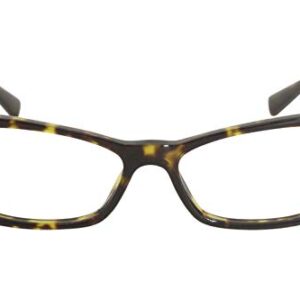 Versace 3275 108 Eyeglasses Women's Dark Havana Full Rim Optical Frame 51mm