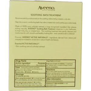 Aveeno Soothing Bath Treatment 8 Packets (2 Pack)