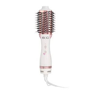 stylecraft lil’ hot body ionic 2-in-1 blowout oval hot air brush hair dryer volumizer