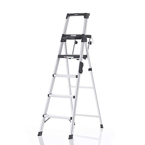 COSCO 2061AABLKE Signature Series Step Ladder, 6ft, Steel