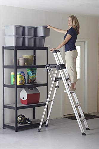 COSCO 2061AABLKE Signature Series Step Ladder, 6ft, Steel