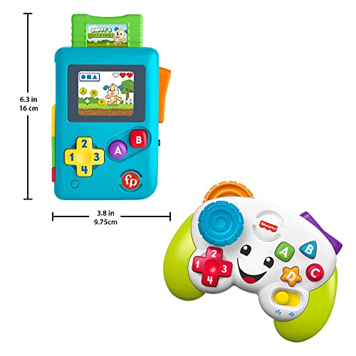 Fisher-Price Laugh & Learn Game & Learn Controller and Fisher-Price Laugh & Learn Lil’ Gamer bundle of educational musical activity toys