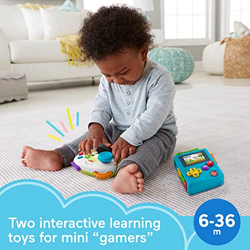 Fisher-Price Laugh & Learn Game & Learn Controller and Fisher-Price Laugh & Learn Lil’ Gamer bundle of educational musical activity toys