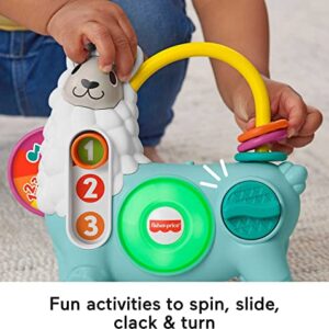 Fisher-Price Linkimals Learning Toy 123 Activity Llama With Interactive Music & Lights For Baby & Toddler Ages 9+ Months