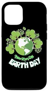 iphone 12/12 pro make everyday earth day gift funny recycle conservation case