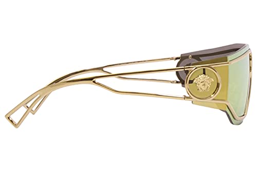 Versace VE2226 Gold/Brown/Gold Mirrored One Size