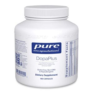 pure encapsulations dopaplus | puresynapse supplement to support dopamine production, daily mental function, and sharpness* | 180 capsules