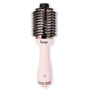 l’ange hair le volume 2-in-1 titanium brush dryer blush | 75mm hot air blow dryer brush in one with oval barrel | hair styler for smooth, frizz-free results for all hair types