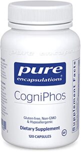 pure encapsulations cogniphos | neuronal support for cognitive performance and behavior | 120 capsules