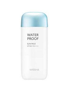 [missha] all-around safe block waterproof sun milk spf50+ pa+++ 70ml
