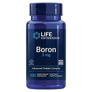 life extension boron 3 mg 100 vegetarian capsules