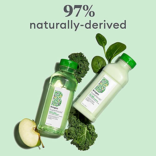 Briogeo Superfoods Apple, Matcha, Kale Replenishing Shampoo and Conditioner Duo | Replenish Dull, Dry Hair and Supports Healthy Hair and Scalp | Vegan, Phalate & Paraben-Free