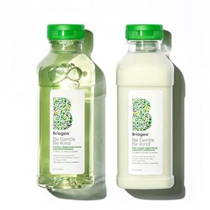 Briogeo Superfoods Apple, Matcha, Kale Replenishing Shampoo and Conditioner Duo | Replenish Dull, Dry Hair and Supports Healthy Hair and Scalp | Vegan, Phalate & Paraben-Free