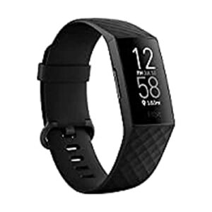fitbit charge 4 black advanced fitness tracker