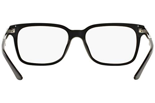 Versace VE 3218 5122_5 Matte Black Plastic Square Eyeglasses 53mm