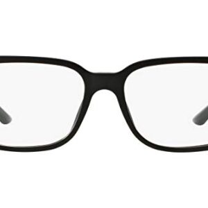 Versace VE 3218 5122_5 Matte Black Plastic Square Eyeglasses 53mm