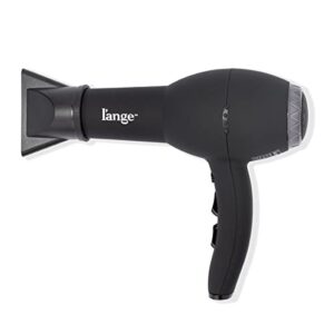 L'ANGE HAIR Soleil Professional Hair Dryer | 1875 Watt Fast Drying Hair Dryer | Blow Dryer with 3 Heat Settings | Best Lightweight Hair Dryer with Diffuser for Smooth Blowouts | Black Hairdryer