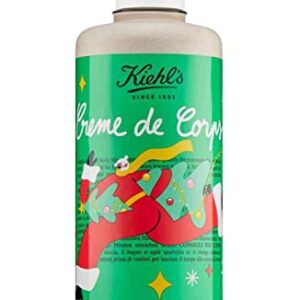 Kiehl's creme de corps body moisturizer for extremely dry or flaking skin with pump 13.5oz /400 ml