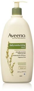 aveeno active naturals daily moisturizing lotion, 20 ounce pump