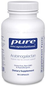 pure encapsulations arabinogalactan | supplement for liver support, immune support and colon health* | 90 capsules