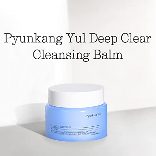 Pyunkang Yul Deep Clear Cleansing Balm Korean Makeup Remover All In One Face Wash 100ml 3.38 Fl.oz.