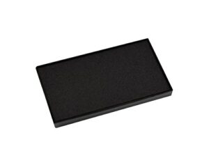 cosco 065355 premium replacement ink pad for self-inking cosco 2000 plus p60 stamp, 1-7/8″ x 3-3/16″, black ink