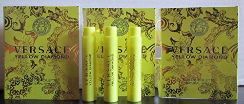 VERSACE Yellow Diamond Eau de Toilette Samples (3 vials)