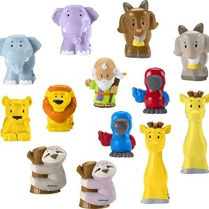 Fisher-Price Little People Toddler Toy Noah’S Ark Playset with 12 Animals and Noah Figure, Baptism Gift for Ages 1+ Years [Amazon Exclusive]