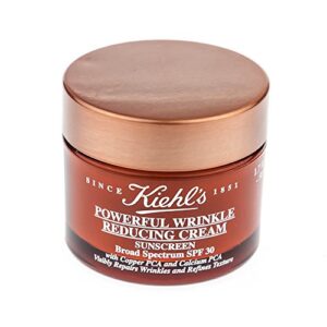 kiehl’s powerful spf 30 wrinkle reducing cream for unisex, 1.7 ounce