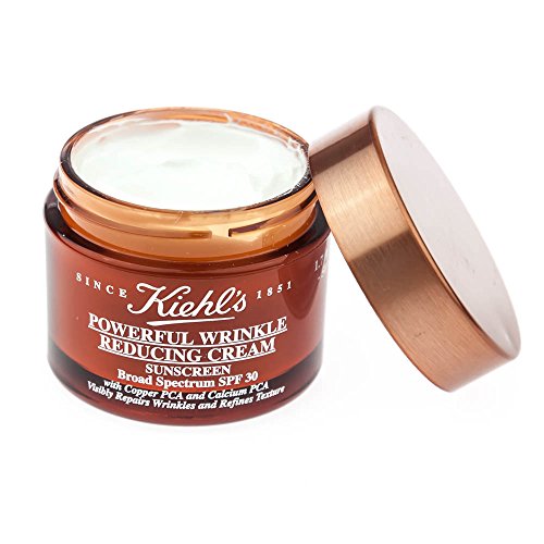 Kiehl's Powerful SPF 30 Wrinkle Reducing Cream for Unisex, 1.7 Ounce