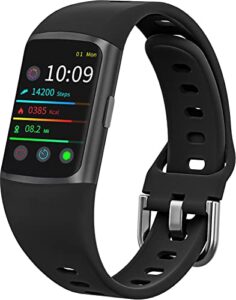 𝐌𝐨𝐫𝐞𝐏𝐫𝐨 𝐅𝐢𝐭𝐧𝐞𝐬𝐬 𝐓𝐫𝐚𝐜𝐤𝐞𝐫, 2023 fitness trackers with blood pressure and heart rate monitor, sleep tracker with hrv and blood oxygen, step calorie activity smart watch for women men