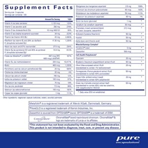 Pure Encapsulations Polyphenol Nutrients | Hypoallergenic Nutrient Dense Multivitamin/Mineral Formula | 360 Capsules