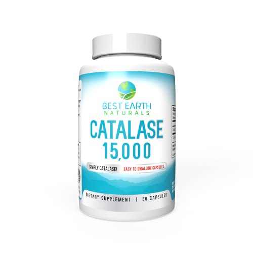 Catalase 15,000-60 Day Supply - Pure Catalase Antioxidant Enzyme