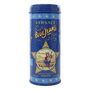 blue jeans by versace for men 2.5 oz eau de toilette spray (new packaging)