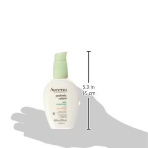 Aveeno Positively Radiant Skin Daily Moisturizer SPF 15, 4 Ounce (Pack of 2)