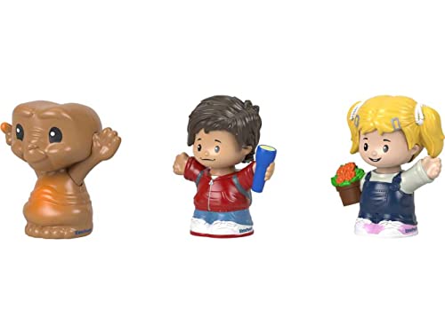 Little People Collector E.T. The Extra-Terrestrial Special Edition Figure Set In Display Gift Package For Adults & Fans, 3 Figurines