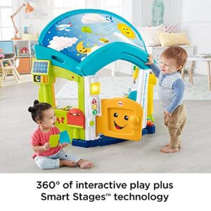 Fisher-Price Laugh & Learn Electronic Playhouse Smart Learning Home Playset With Lights Sounds & Activities For Infants And Toddlers [Amazon Exclusive]