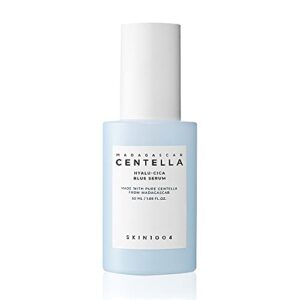 skin1004 hyalu-cica blue serum 1.69 fl.oz(50ml) | 5 layer hyaluronic acid cica niacinamide | hydrating and refreshing multi-care solutions