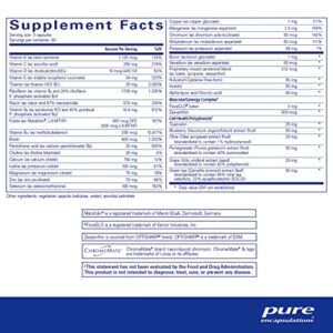 Pure Encapsulations Polyphenol Nutrients | Hypoallergenic Nutrient Dense Multivitamin/Mineral Formula | 180 Capsules