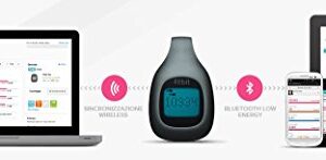 Fitbit Zip Wireless Activity Tracker, Charcoal