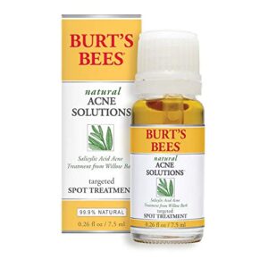burt’s bees natural acne solutions targeted spot treatment, 0.26 fluid ounces (7.5 milliliters)
