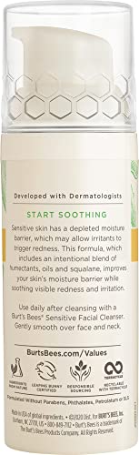 Burt's Bees Sensitive Solutions Calming Day Lotion with Aloe and Rice Milk, 98.8% Natural Origin, 1.8 Fluid Ounces