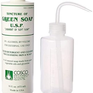 Cosco Green Soap 1 Pint + SQUEEZE BOTTLE 8oz