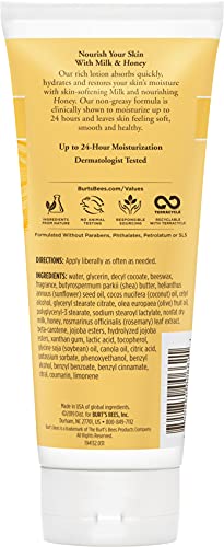 Burt's Bees Hand Cream for Dry Skin, Unscented, Ultimate Care with Baboab Oil, Milk & Honey 6 Ounce (Pack of 3) (Packaging May Vary)