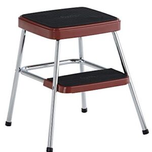 COSCO 11330RED1E Stylaire Retro Two (red, one Pack) Step Stool,