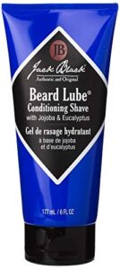 jack black beard lube conditioning shave, 6 fl oz (pack of 1)