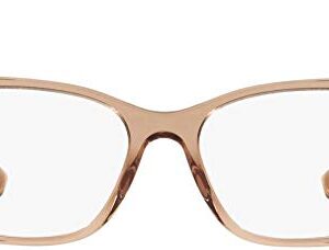 Versace VE3283 Women's Eyeglasses Transparent Brown 54MM