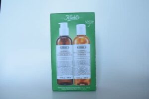 kiehl’s cleanse & soothe calendula skincare holiday gift set:: calendula deep clean foaming face wash and calendula herbal extract alcohol free toner