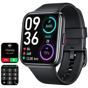 smart watch for men women(answer/make call), alexa built-in,1.7’fitness watch with heart rate spo2 sleep monitor 60 sports ip68 waterproof activity trackers and smartwatches for iphone android phones
